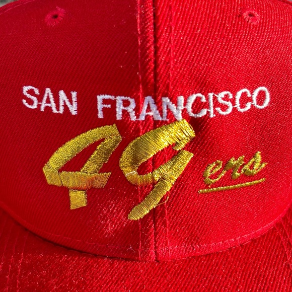 NEW Vintage NFL San Francisco 49’ers Wool Blend SnapBack Adjustable Hat - Picture 3 of 8